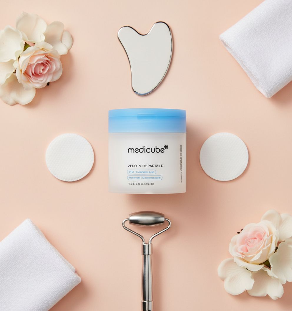 medicube Zero Pore Pads Mild 2.0 (70 units) - Gentle Calming Toner Pads