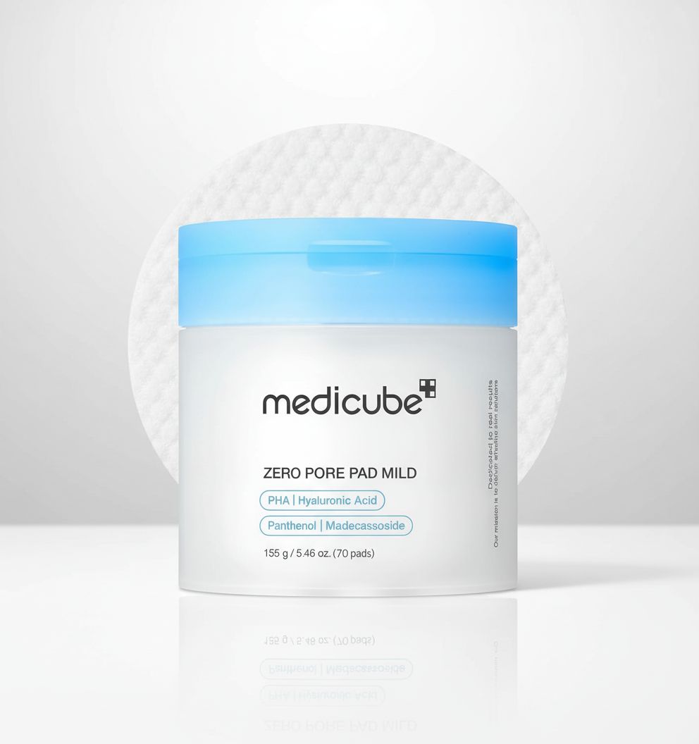medicube Zero Pore Pads Mild 2.0 (70 units) - Gentle Calming Toner Pads