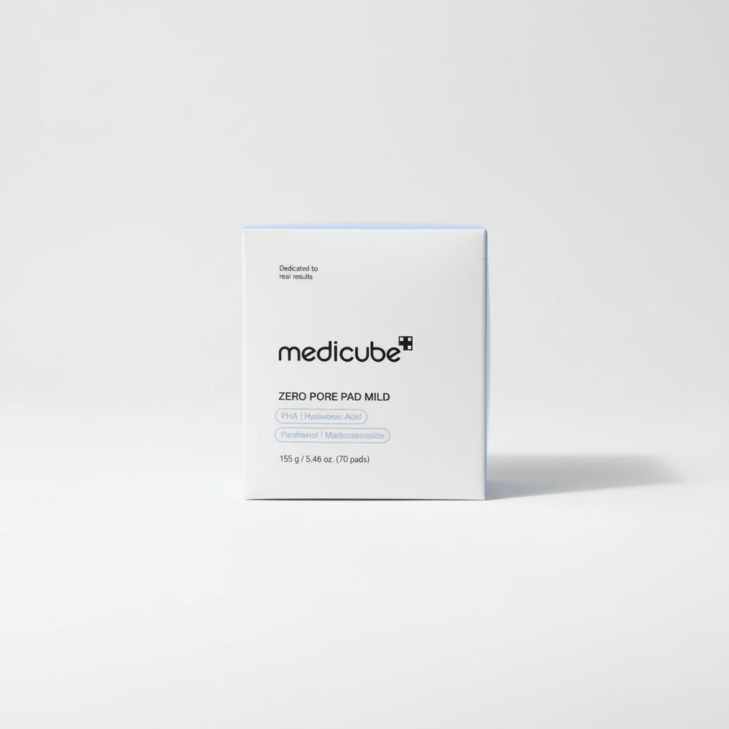 medicube Zero Pore Pads Mild 2.0 (70 units) - Gentle Calming Toner Pads