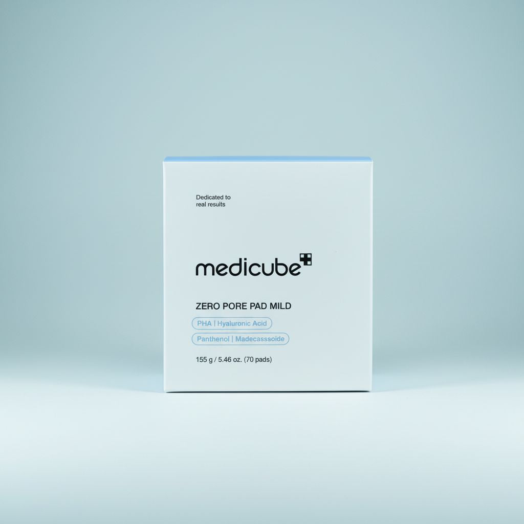 medicube Zero Pore Pads Mild 2.0 (70 units) - Gentle Calming Toner Pads